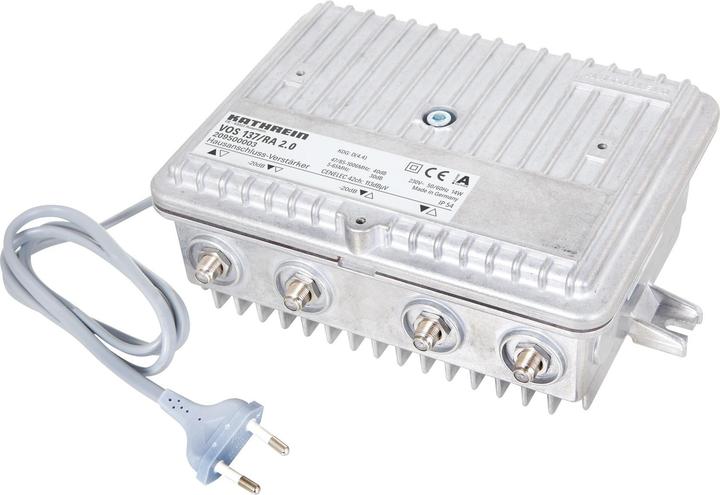 Produktbild Kathrein Hausanschlussverst. VOS 137/RA 2.0 47/85-1006MHz 40/34/30dB akt.Rückkanal (Verstärker)