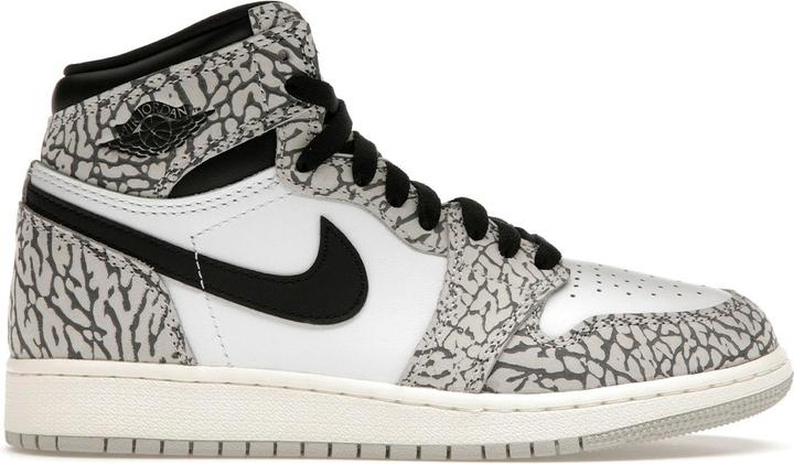 Image du produit Jordan 1 Retro High OG White Cement (GS) (40)