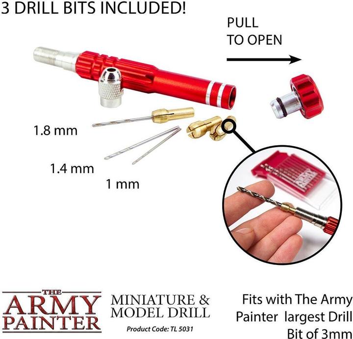 Actual product image Army Painter Miniature and model drills