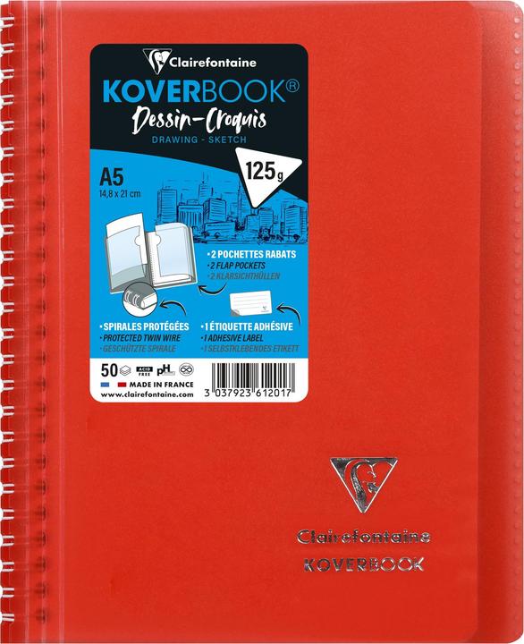 Actual product image Clairefontaine Koverbook (A5, Soft cover)