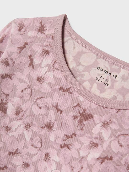 Produktbild Name it Nkfnightgown Ls Mauve Flower Noos (92)