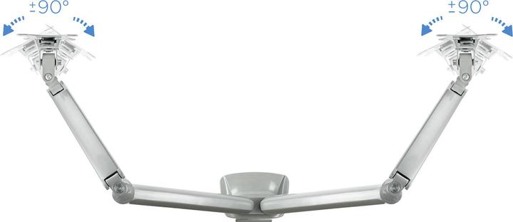 Produktbild Tooq Technology SOPORTE MESA MONITOR DB3132TNR-S 13-32" 2 PANTALLAS MAX 9KG POR BRAZO (Tisch, 32", 9 kg)