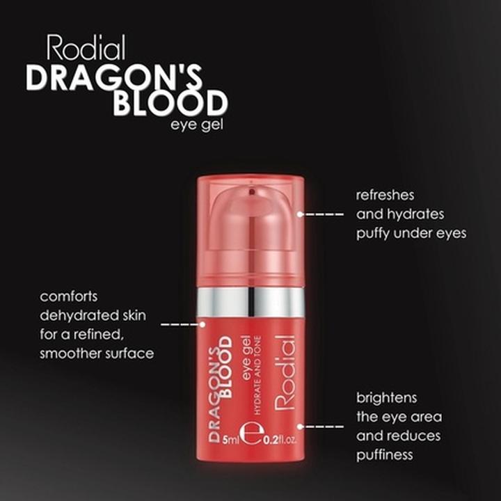 Produktbild Rodial Dragon's Blood Eye Gel (Augenpflege Gel, 5 ml, Tag)