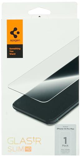 Produktbild Spigen GEHÄRTETES GLAS Spiele FC IPHONE 14 PRO MAX Schwarz (1 Stück, Apple iPhone 14 Pro Max)