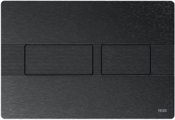 Actual product image TECE WC push plate TECEsolid, stainless steel, for dual flush technology