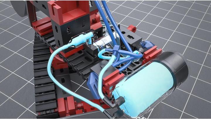 Actual product image Fischertechnik pneumatic power