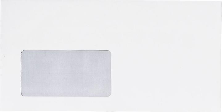 Produktbild Mayer-Network 1000 Briefhüllen DIN Lang weiss 70g sk m Fenster (DL, 1000 x)