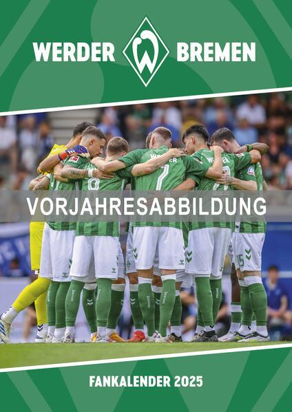 Neumann N - Werder Bremen 2026 – Wandkalender A3 (30x42 cm) mit 12 Monatsblättern, deutschem (A3)