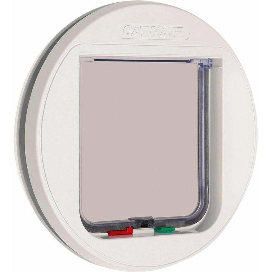 Comparer les prix de Cat Mate Porte à 4 voies pour les chats (Chatière manuelle), Chatière + filet pour chat