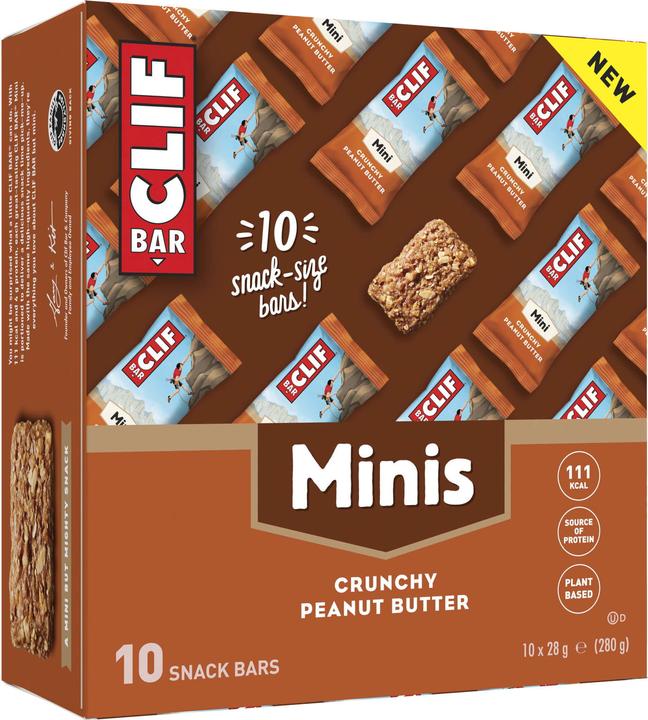 Actual product image Clif Bar Minis (Crunchy Peanut Butter, 10 pcs., 280 g)