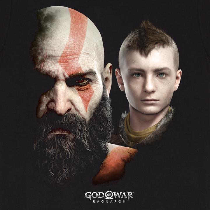 Actual product image Heroes Inc God Of War Ragnarok T-Shirt Close Up Size XL (XL)