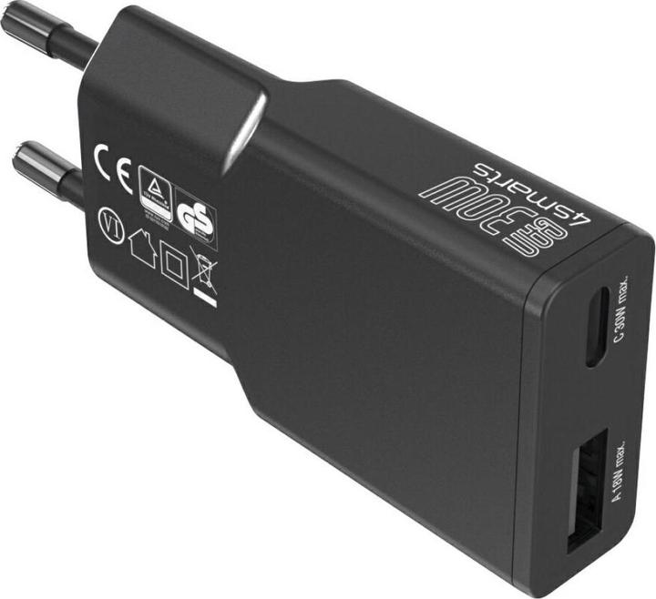 Actual product image 4smarts Netzladegerät PDPlug Slim (30 W, 2 ports)
