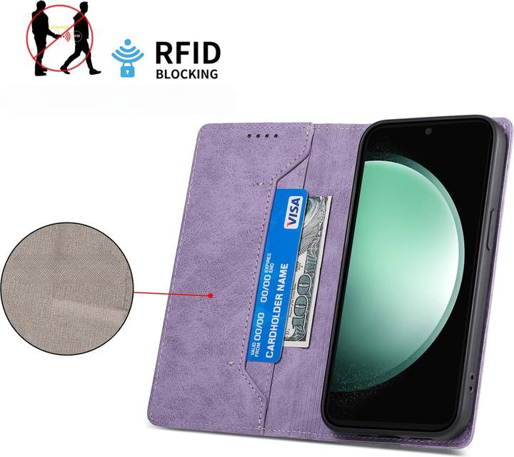 Produktbild Cover-Discount Galaxy S25 FE - Flip Case mit RFID Blocker (Samsung Galaxy S25 FE)