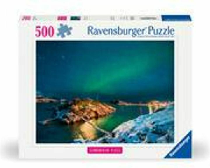 Produktbild Ravensburger Scandinavian Places - Nordlichter in Tromsø (500 Teile)