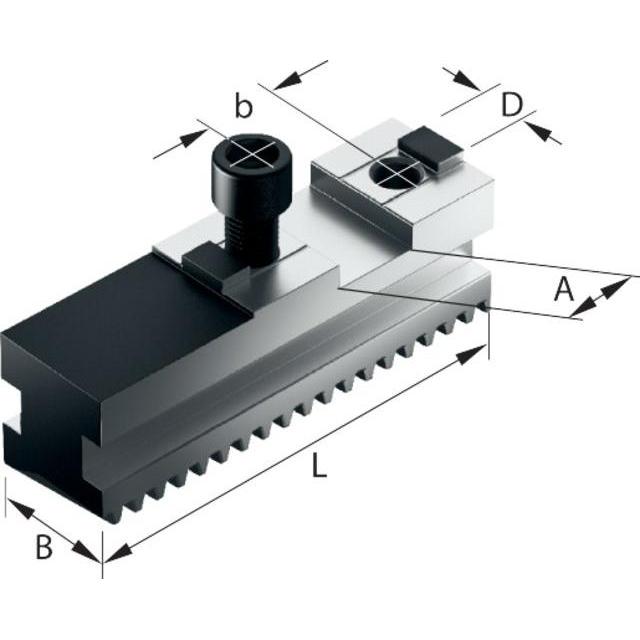 Thumbnail - Röhm, Gewindeschneider + Gewindebohrer, Drei-Backen-Stz. GB DURO Gr. 400mm