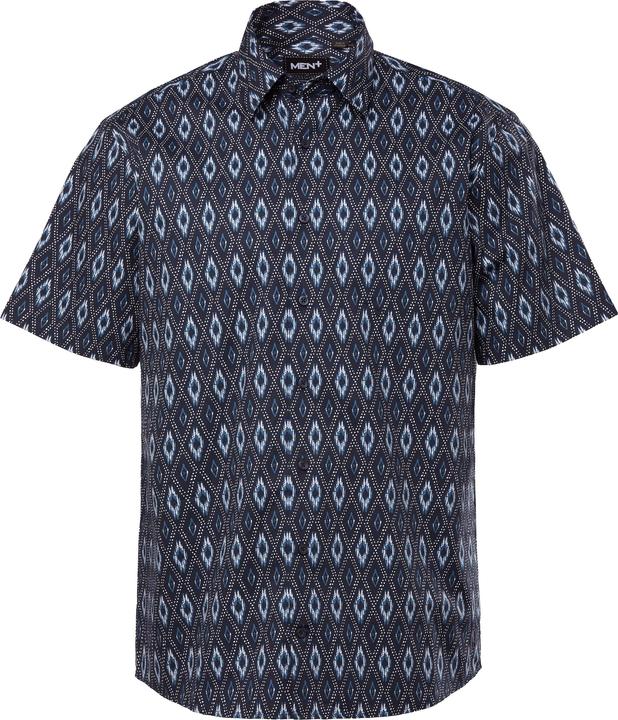 Actual product image Men+ Hemd, Halbarm, Kentkragen, Alloverdruck, Comfort Fit (4XL)