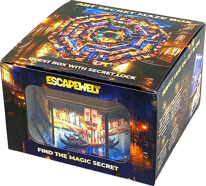 Produktbild Escape Welt Art Secret Box "Maze" - Rätselbox