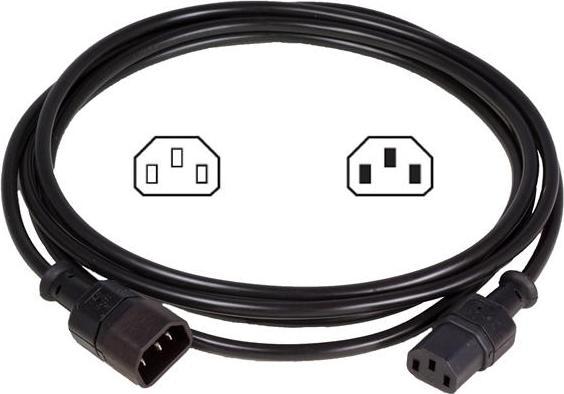 Image du produit Digitus Rallonge de câble secteur, 1,8 m (1.80 m)