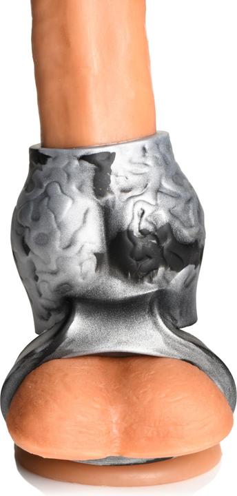 Actual product image Creature Cocks XR Brands - Night Prowler Ball Stretcher - Gray (2.50 cm)