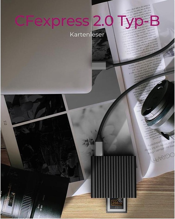 Actual product image Icy Box Kartenleser (USB 3.2 Gen 2, USB 3.1)
