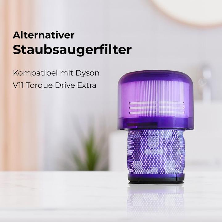 Image du produit Hermex Filtre d'aspirateur compatible pour Dyson V11 Torque Drive Extra