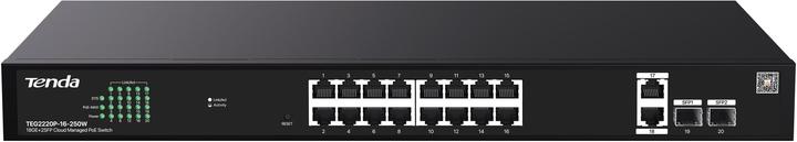 Productafbeelding Tenda Switch TEG2220P-16-250W (16 ports)