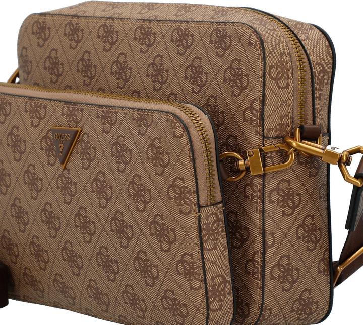 Actual product image Guess Milano Double Crossbody Heren - Beige - One Size