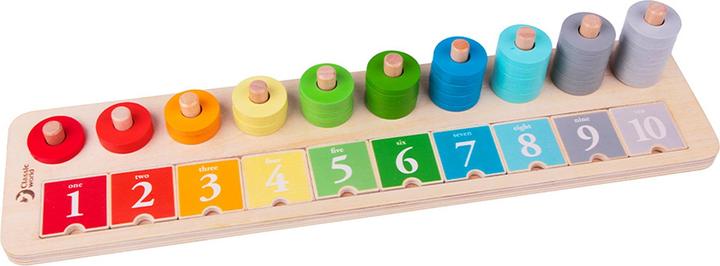 Produktbild Classic World Houten Stapelteller, 66dlg.