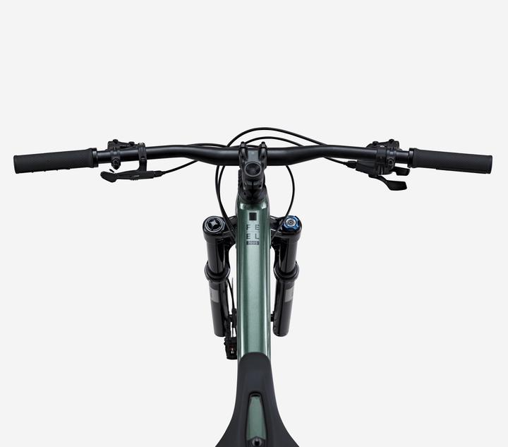 Image du produit Rockrider Vélo VTT tout suspendu All Mountain FEEL 700 S, vert (19 cm)