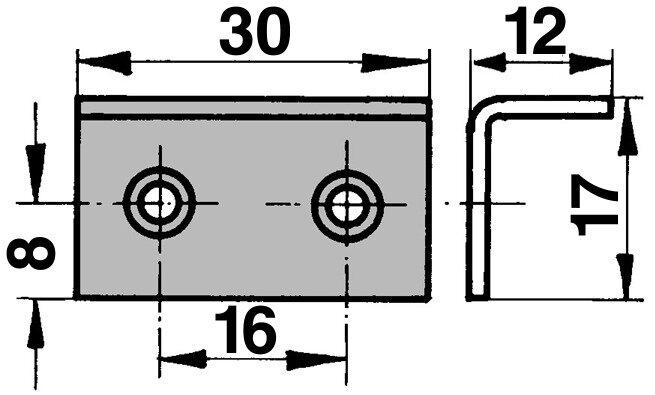 Produktbild OK-Line Winkelschliessbleche