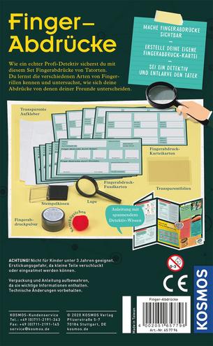 Actual product image Kosmos Fingerprints