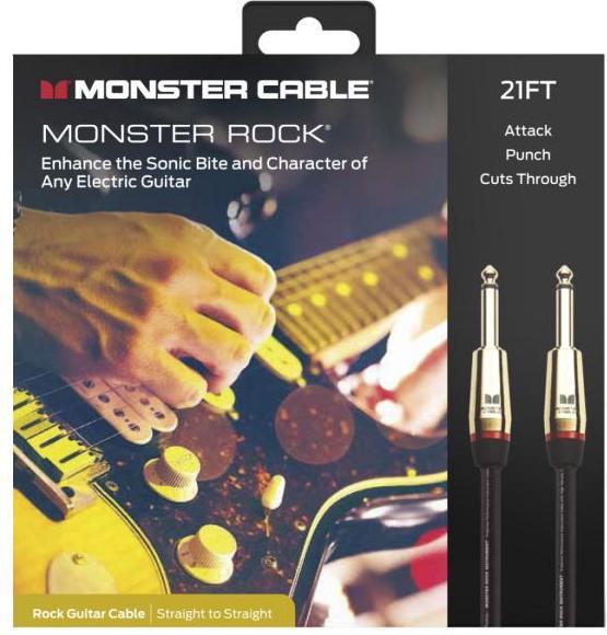 Image du produit Monster Prolink Rock (6.40 m, jack 6.3mm)