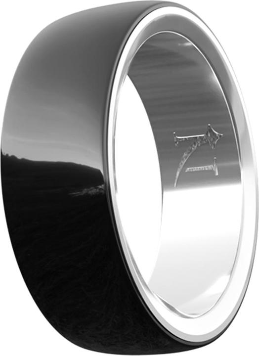 Immagine prodotto Niah Anello intelligente MOON - Circuito: 57 mm (57, Nero)
