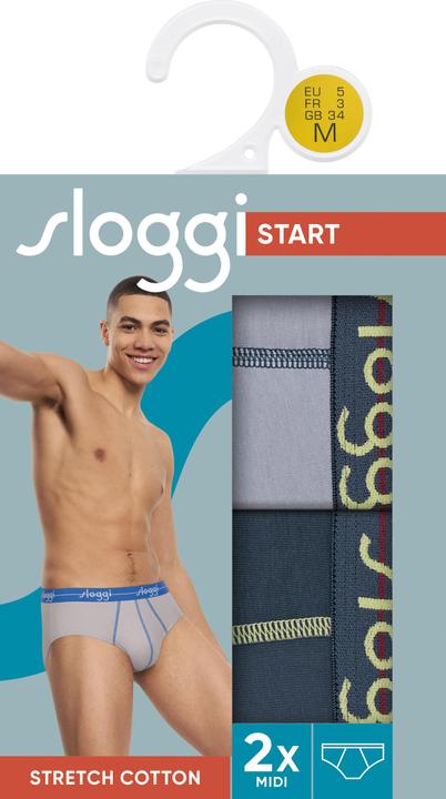 Immagine prodotto Sloggi Start Midi box (M, Confezione da 2)