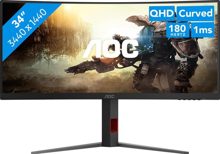 Image du produit AOC CU34G4 (3440 x 1440 pixels, 34")