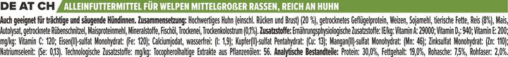 Nährwerte und Zutaten Pro Plan Medium Puppy (Junior, 1 Stk., 3000 g)