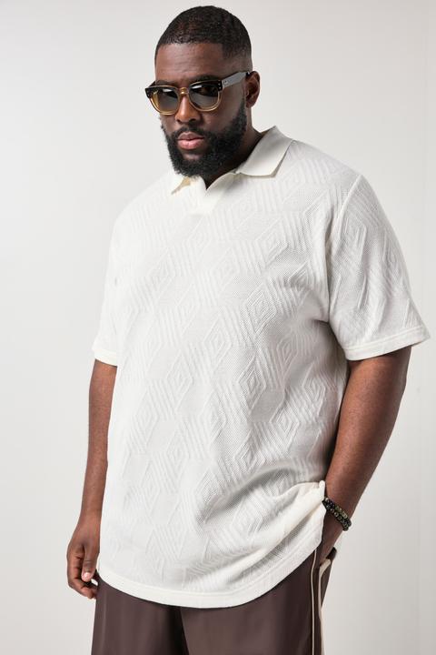 Produktbild Sthuge Jacquard-Poloshirt FLEXLASTIC®, Halbarm (L)