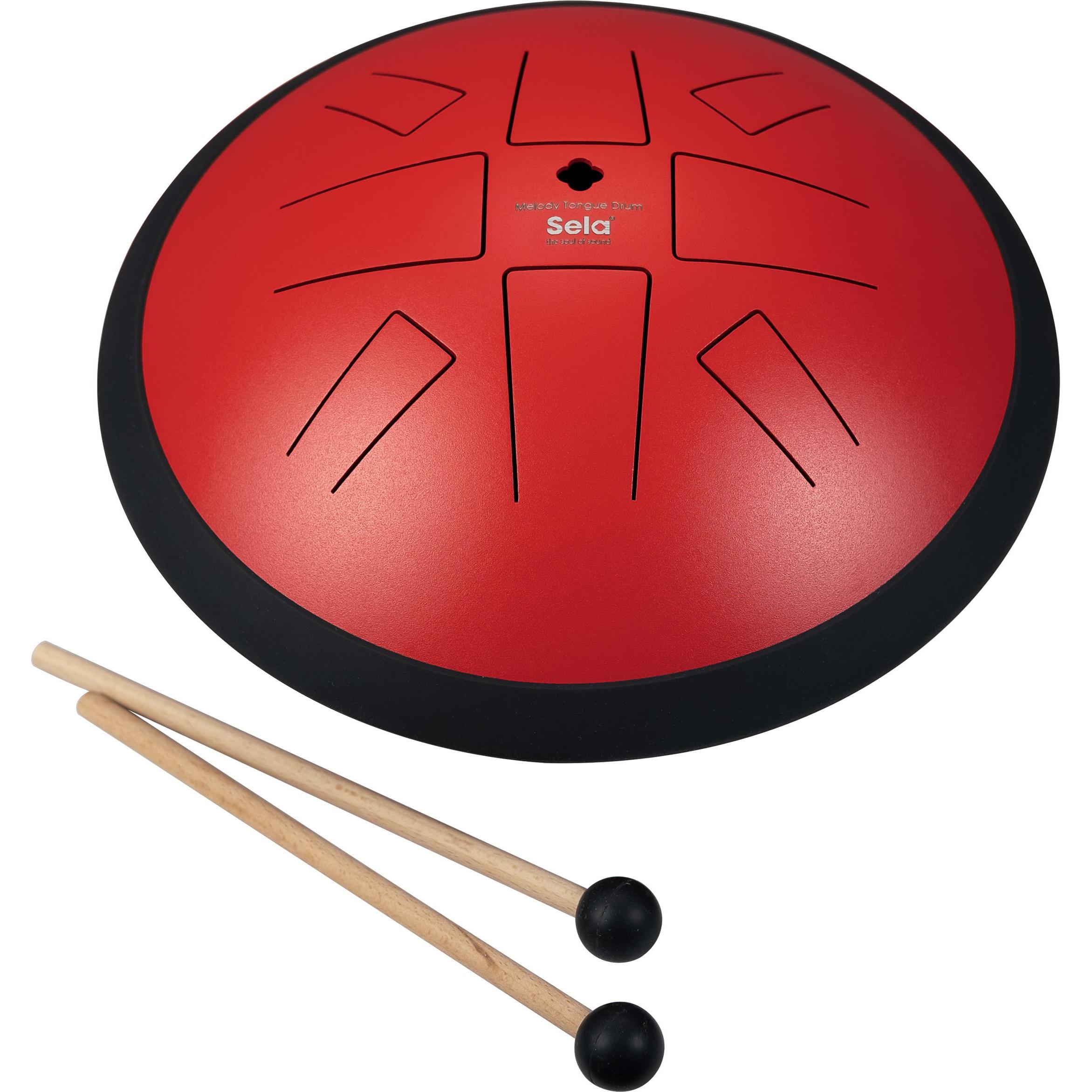 Thumbnail - Sela SE 374 Melody Tongue Drum C Pygmy 10 inch Red, Perkussion, Rot