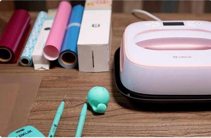 Produktbild Loklik Easy Heat Press *pink*