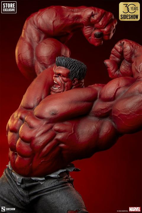 Image du produit Sideshow Marvel statuette Premium Format Red Hulk : Thunderbolt Ross 74 cm