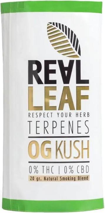 Produktbild Real Leaf OG Kush nikotinfreier Tabakersatz (Tabak, 20 g)