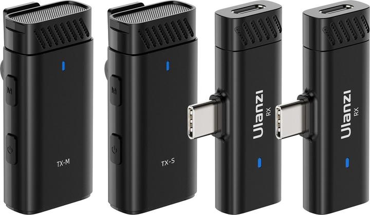 Produktbild Ulanzi HM2301 Dual Transmitter Multi Device Wireless Microphone