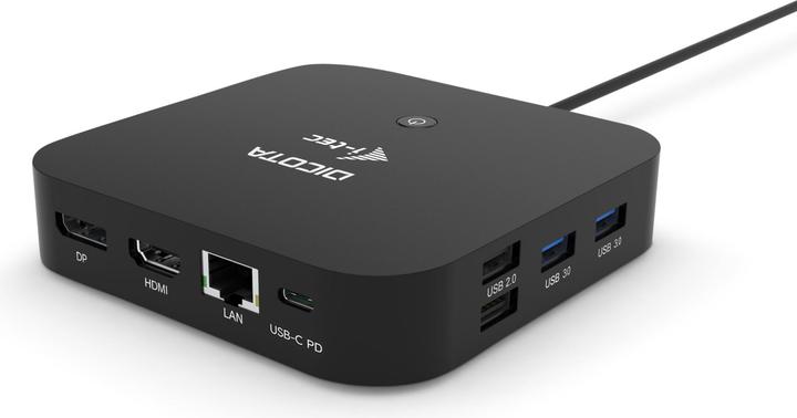 Actual product image Dicota USB-C 11-in-1 Docking Station 5K HDMI/DP (USB-C, 11 Ports)