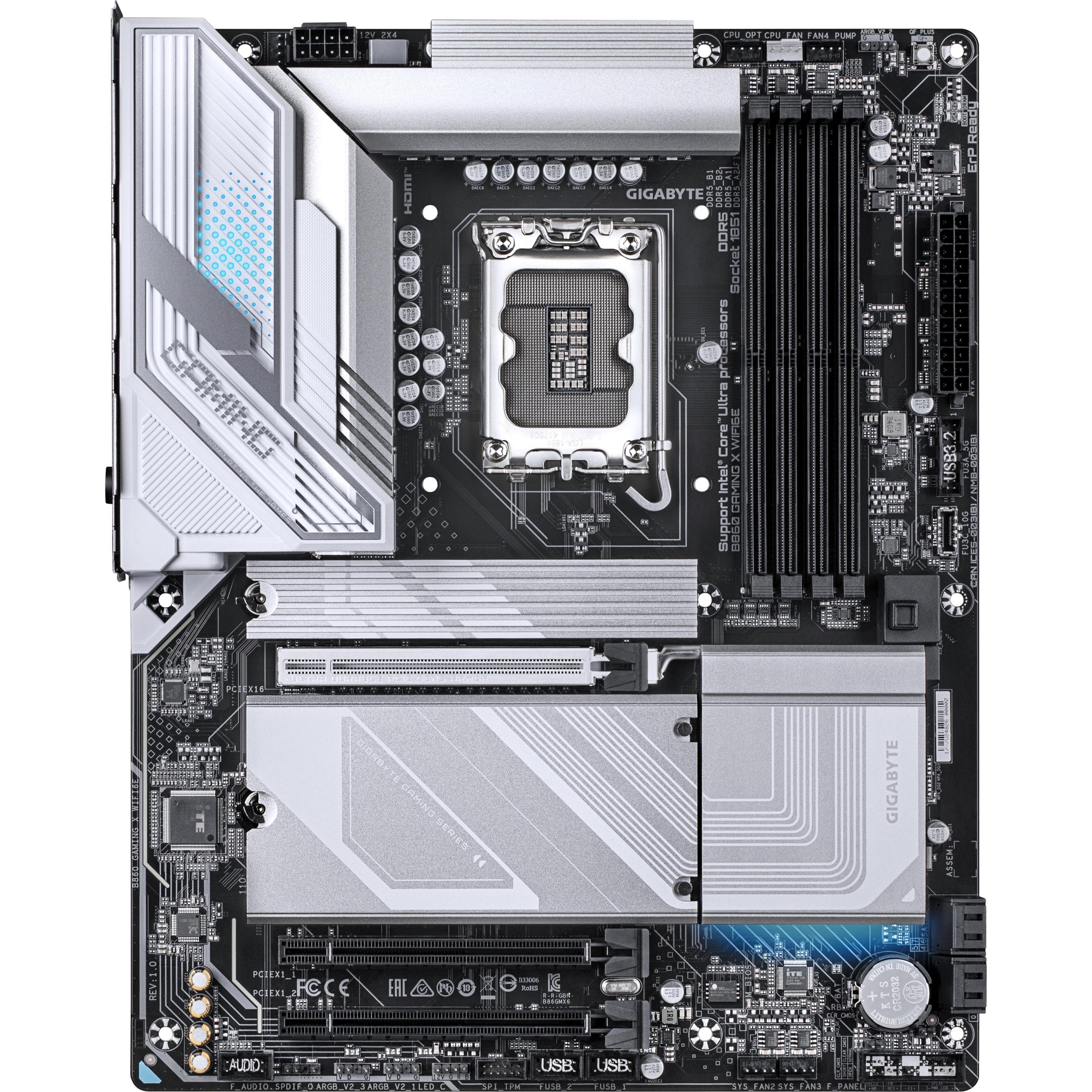 Thumbnail - Gigabyte MB GBT Intel 1851 B860 GAMING X WIFI6E (Socket S1, Intel B860, ATX), Mainboard