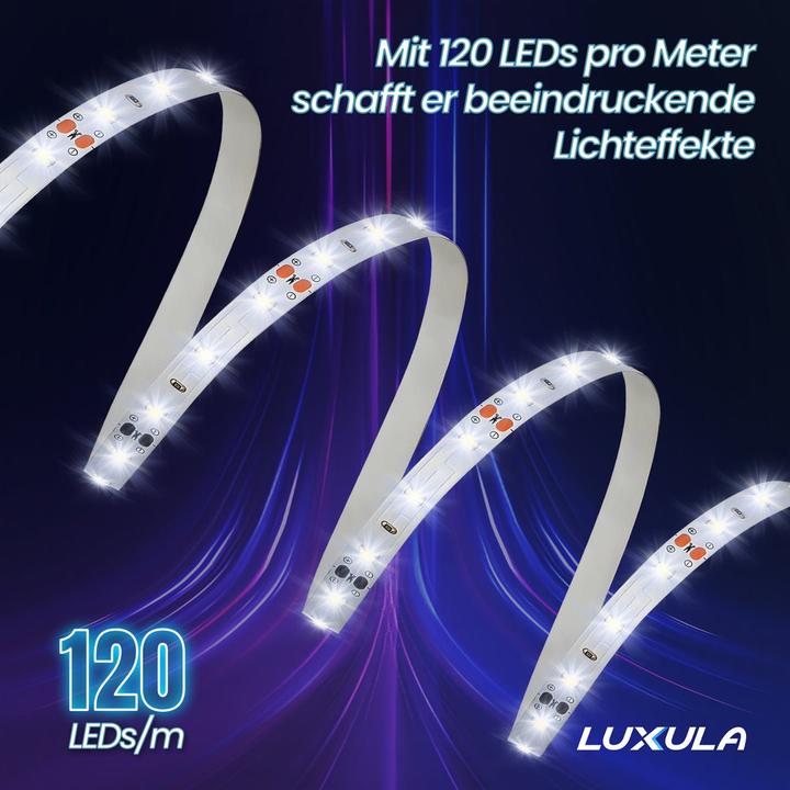 Immagine prodotto Luxula Striscia LED (Bianco neutro, 500 cm)