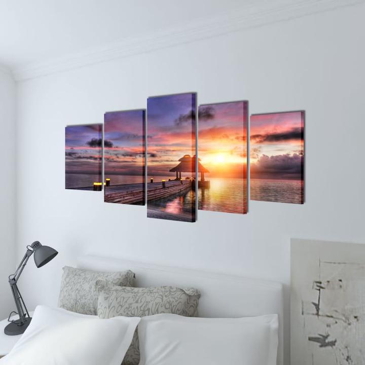 Image du produit vidaXL Leinwand Bild (200 x 100 cm)