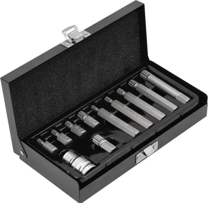 Image du produit Yato Jeu D'Embouts Tournevis Spline 11pcs (9.5mm)