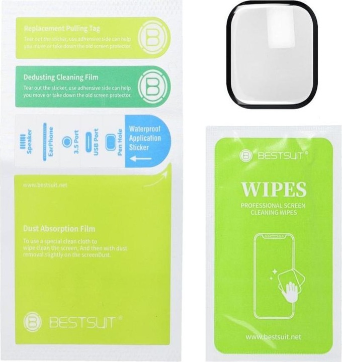 Produktbild Bestsuit Screen protection Flexible Hybrid Glass for Apple Watch series 8/9-45mm