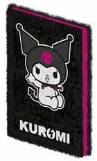 Produktbild Pyramid Kuromi Notebook A5: Plush Kuromi