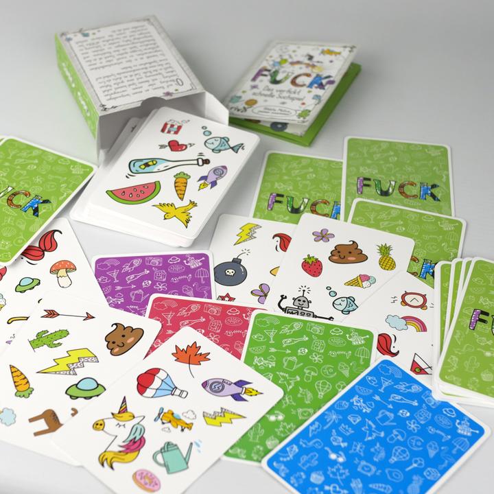 Produktbild FUCK - Das verfickt schnelle Suchspiel (Deutsch, 2 - 8 Spieler)